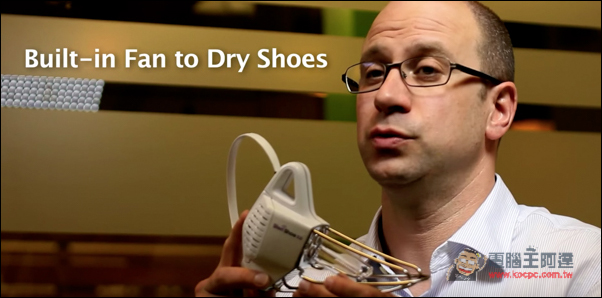 腳臭剋星！SteriShoe+鞋子專用UV殺菌燈還提供風扇與除臭功能- 電腦王阿達