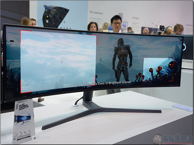 [ IFA2017 ] Samsung 超大展區內含全新 QLED 電競螢幕、Q Drive 洗衣機與 The Frame 系列電視，帶來科技生活新願景 - 電腦王阿達