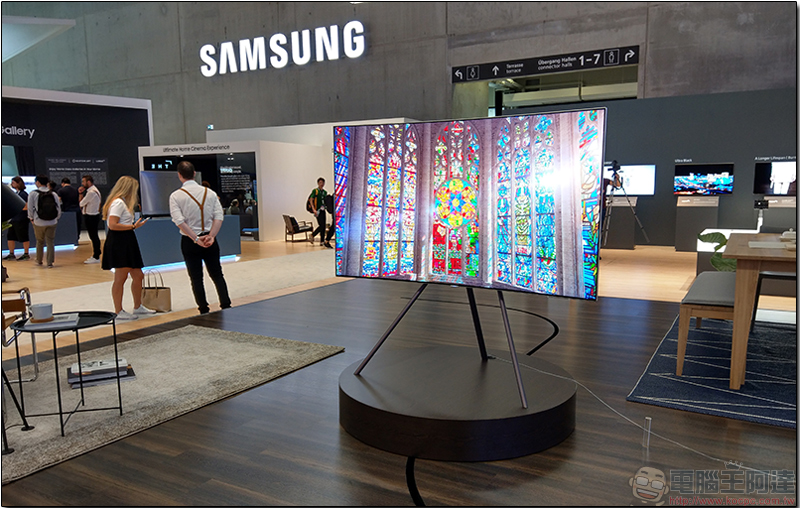 Samsung The Frame 美學電視漂亮登台，讓電視成為家中的藝術品 - 電腦王阿達