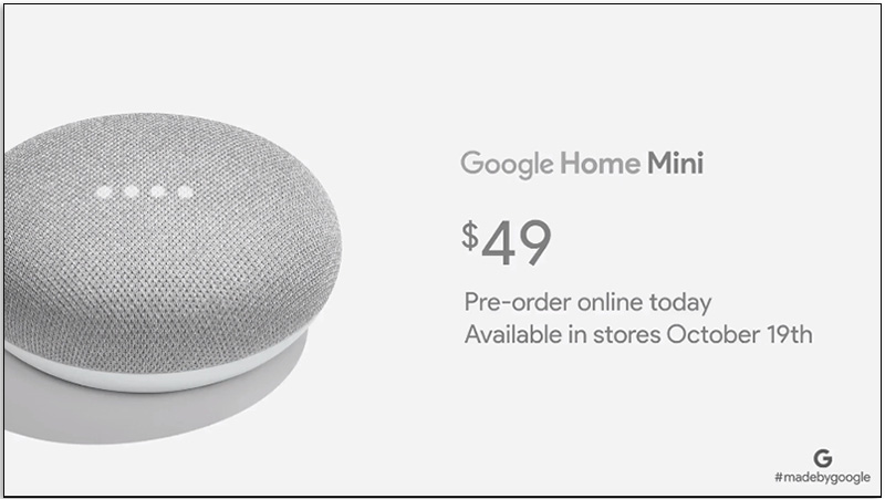 Google Home Mini 與 Google Home Max 打頭陣登場，讓語音助理走進每個家庭 - 電腦王阿達