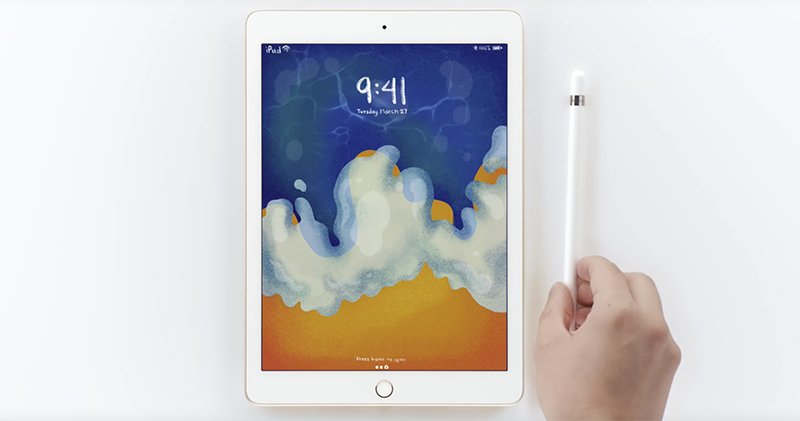 支援Apple Pencil 的新Apple 9.7 吋iPad 登場，開放三方打造觸控筆