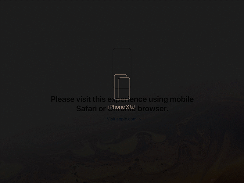 Apple 悄悄推出 iPhone XS/ XS Max 的 3D互動網頁 電腦王阿達