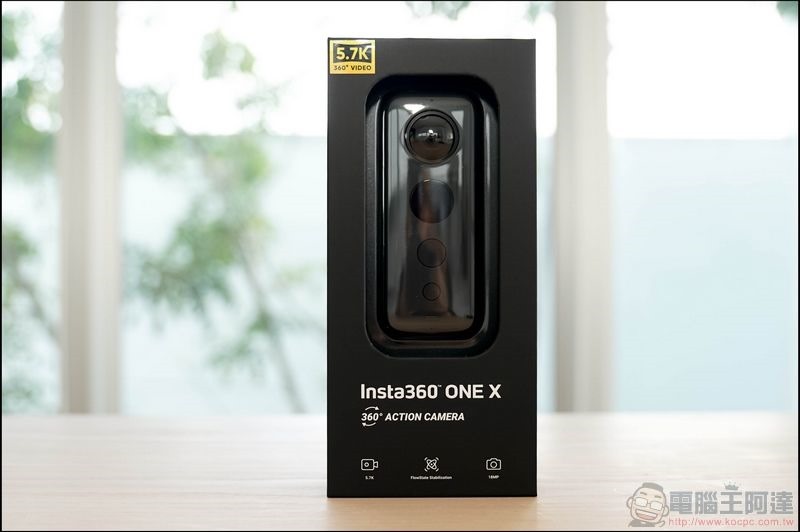 INSTA360 ONE X 開箱、評測搭載FlowState 防抖技術、畫質更好的360全景