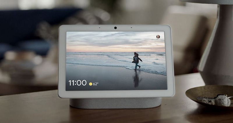 Google 推出更大螢幕帶鏡頭的Nest Hub Max ，可用它進行視訊通話- 電腦