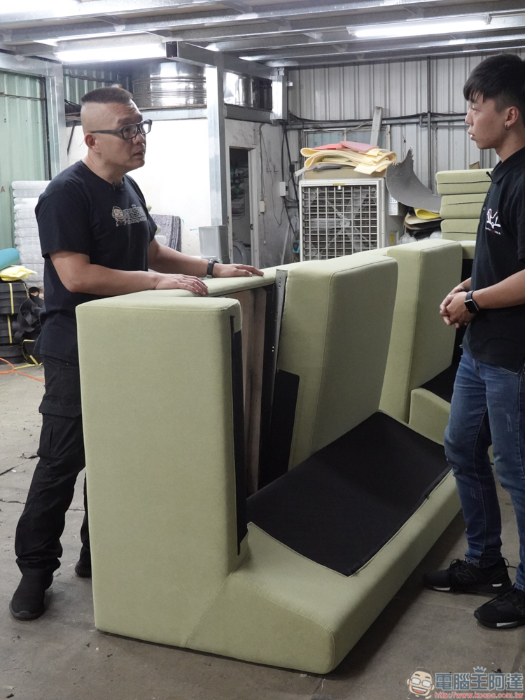坐又銘沙發 從設計到組裝全部 MIT 手工打造！真正無毒無甲醛客製化沙發 - 電腦王阿達