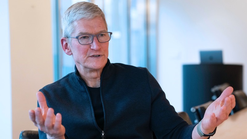 Tim Cook 透露 Apple 早已研發生成式 AI 多年 - 電腦王阿達