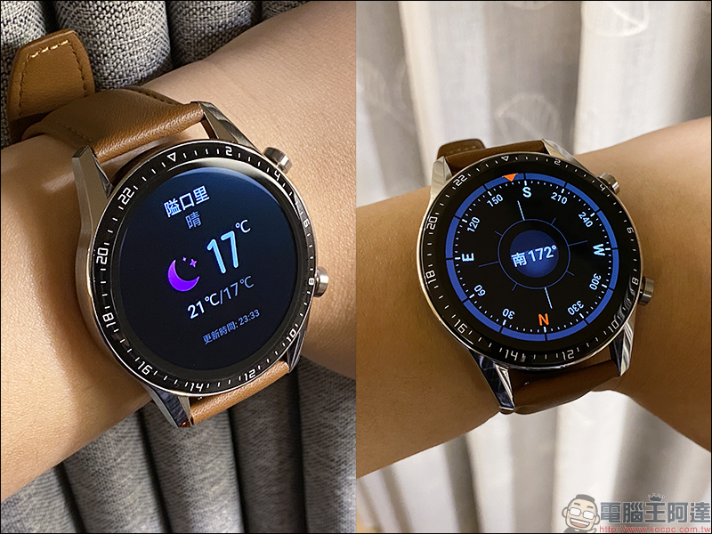 HUAWEI WATCH GT 2 智慧手錶開箱動手玩：搭載Kirin A1 晶片、兩週強勁