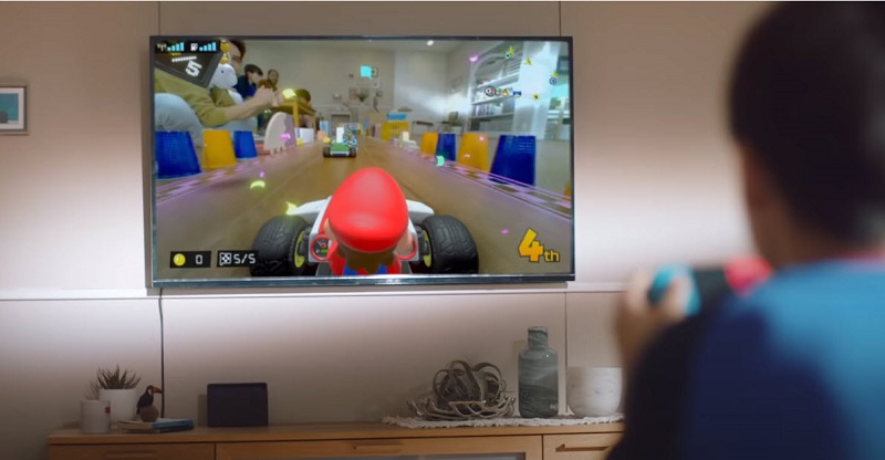 《瑪利歐賽車LIVE居家賽道》讓自家房間化為賽車賽道 - 電腦王阿達