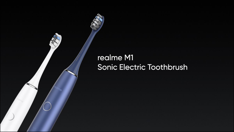 realme 聲波電動牙刷 M1 印度發表，未來有望引進台灣市場販售 - 電腦王阿達