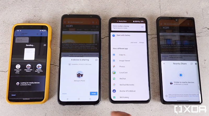 Android「鄰近分享」功能將升級支援群組分享，傳送對象不限於聯絡人 - 電腦王阿達