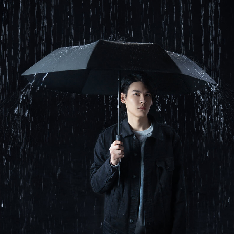 小米有品「悠啟智能電動晴雨傘」眾籌推出，電動開收傘、單手開傘不費力 - 電腦王阿達