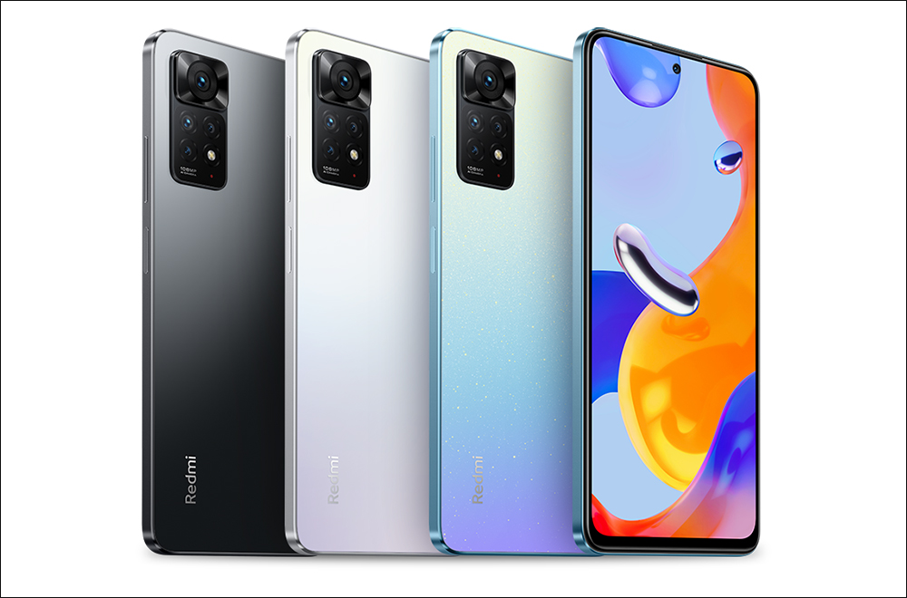 Redmi Note 11 Pro 5G 、 Redmi Note 11 Pro 雙機登台：67W 快充、1.08