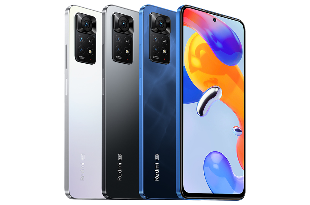 Redmi Note 11 Pro 5G 、 Redmi Note 11 Pro 雙機登台：67W 快充、1.08