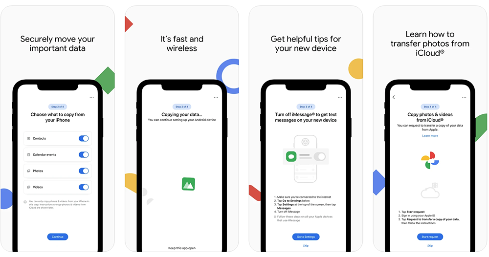 Google 的「Switch To Android」iOS 轉移到 Android 應用程式，不再限定 Pixel 手機專用 - 電腦王阿達