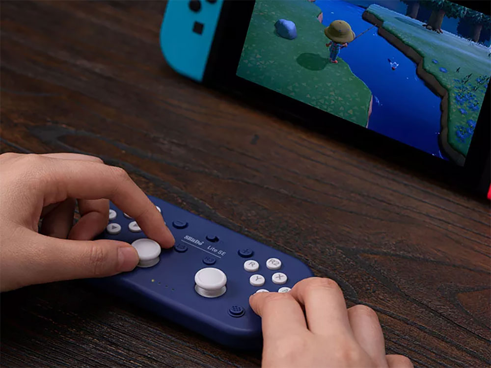 8BitDo 為身障玩家推出平價新型藍牙手把，可與Nintendo Switch 和