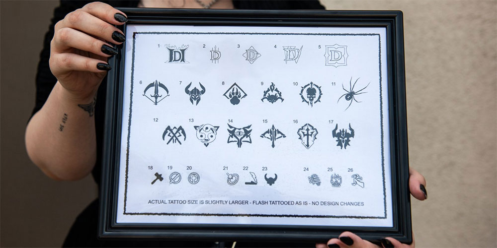 《暗黑破壞神4》預熱出招，刺上「Diablo HellsInk」紋身就可搶先玩，明年還可得正式版 - 電腦王阿達