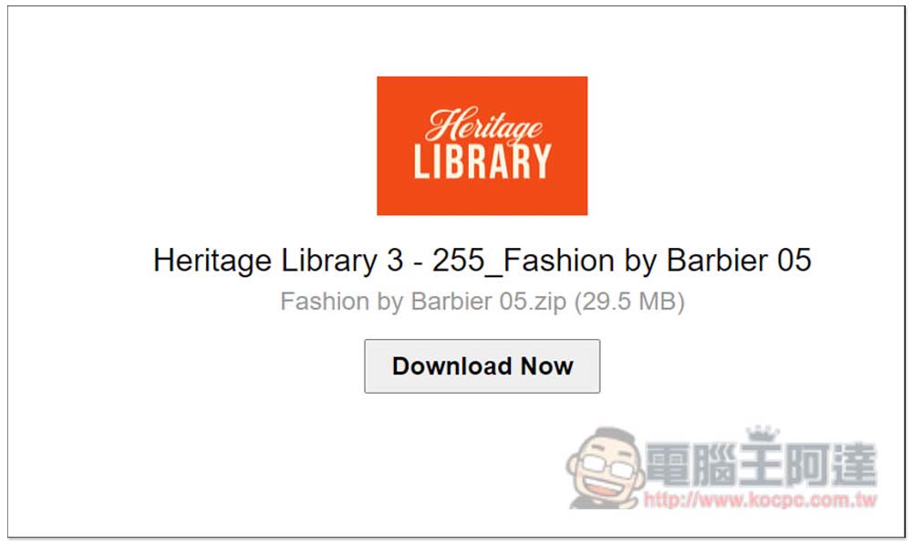 Heritage Library 提供超過 270 組復古插圖素材組合，100% 免費使用，商用個人皆可 - 電腦王阿達
