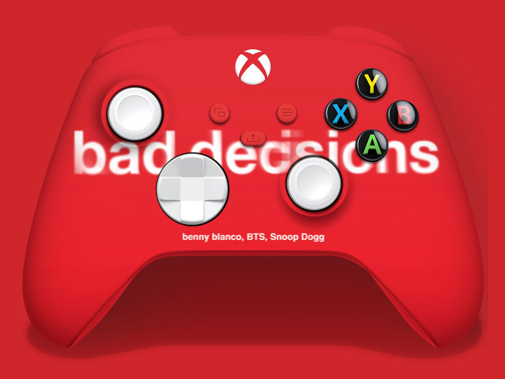 Xbox 與 Benny Blanco、BTS 和 Snoop Dogg 合作推出首款會唱歌的手把，限量 30 部只送不賣 - 電腦王阿達