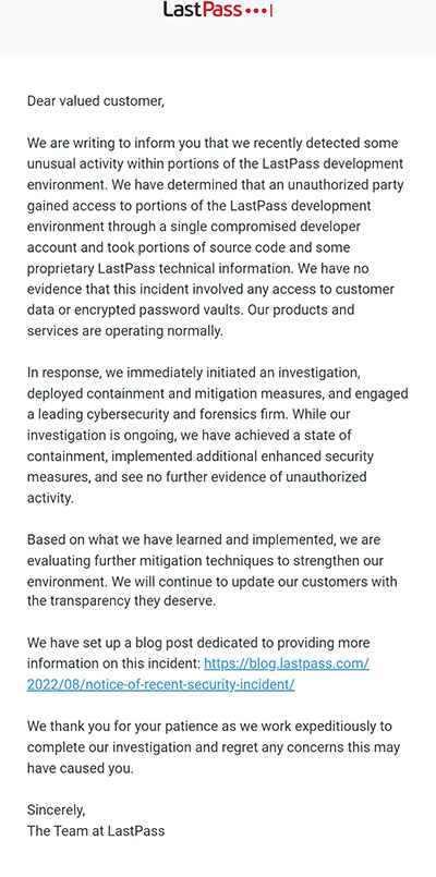 最大密碼管理公司之一 LastPass 近日被駭，原始碼與專利技術直接被竊取 - 電腦王阿達
