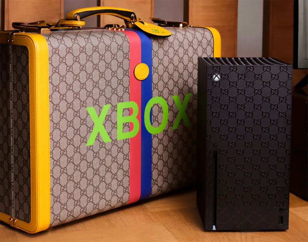 Xbox 與 Gucci 合作推出聯名主機，售價 1 萬美元限量 100 台秒殺 - 電腦王阿達