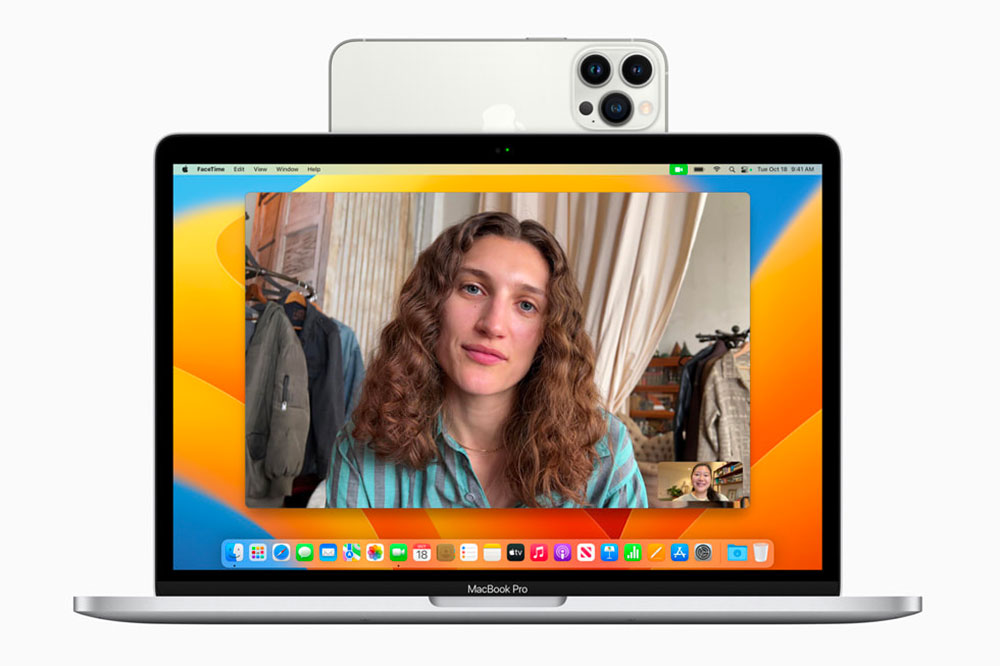 如何開啟 macOS Ventura 中的接續互通相機功能，將iPhone 變成高階視訊鏡頭 - 電腦王阿達