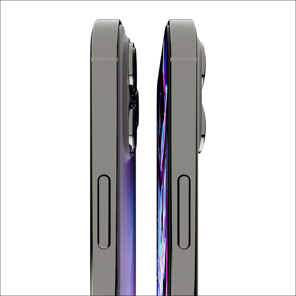 iPhone 15 Pro 全新設計外觀渲染圖曝光，機身前後帶有曲線和超薄邊框的平面螢幕 - 電腦王阿達