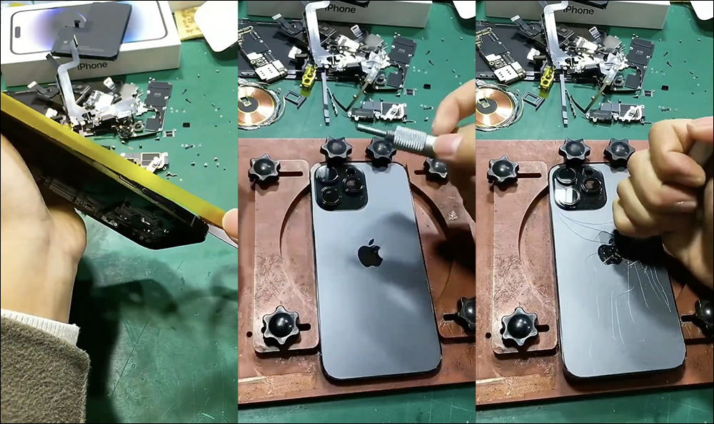 國外玩家改造透明背蓋版 iPhone 14 Pro Max - 電腦王阿達