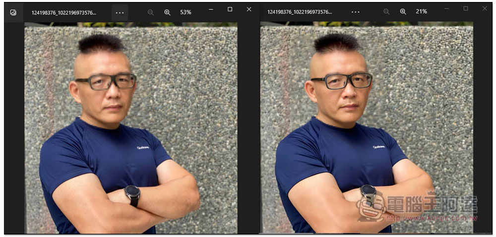 restorePhotos.io 利用 AI 將臉部晃到、模糊、老照片變清晰的免費線上工具 - 電腦王阿達