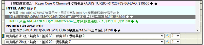 日本 Intel Arc A750 顯卡價格超甜，現在只需要 4,500 元台幣左右 - 電腦王阿達
