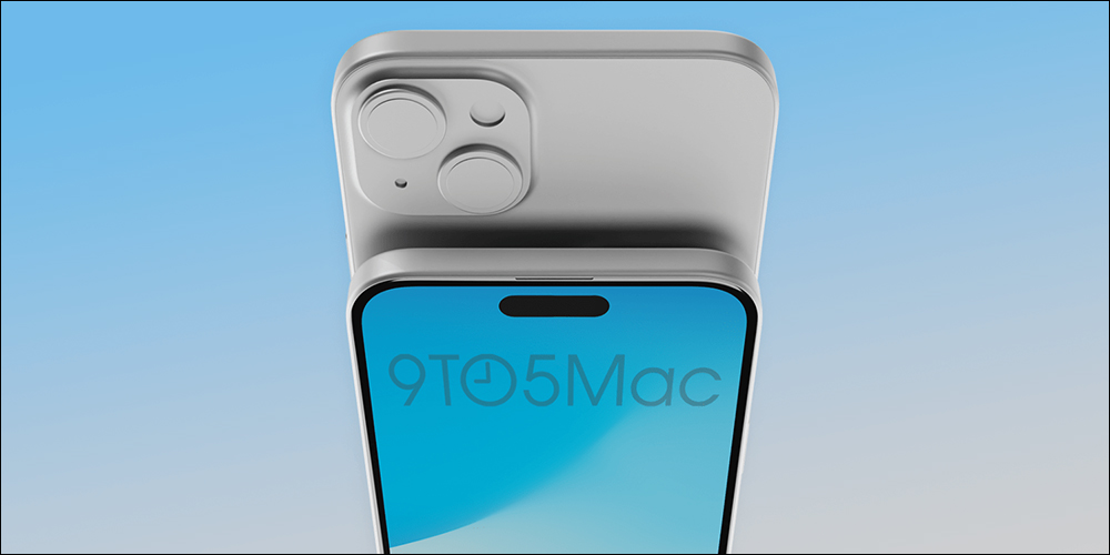 外媒釋出 iPhone 15 Plus 渲染圖，比前代更窄的螢幕邊框、加入動態島、USB-C 埠（同場加映：iPhone 15 Pro Max 與前代比較圖） - 電腦王阿達