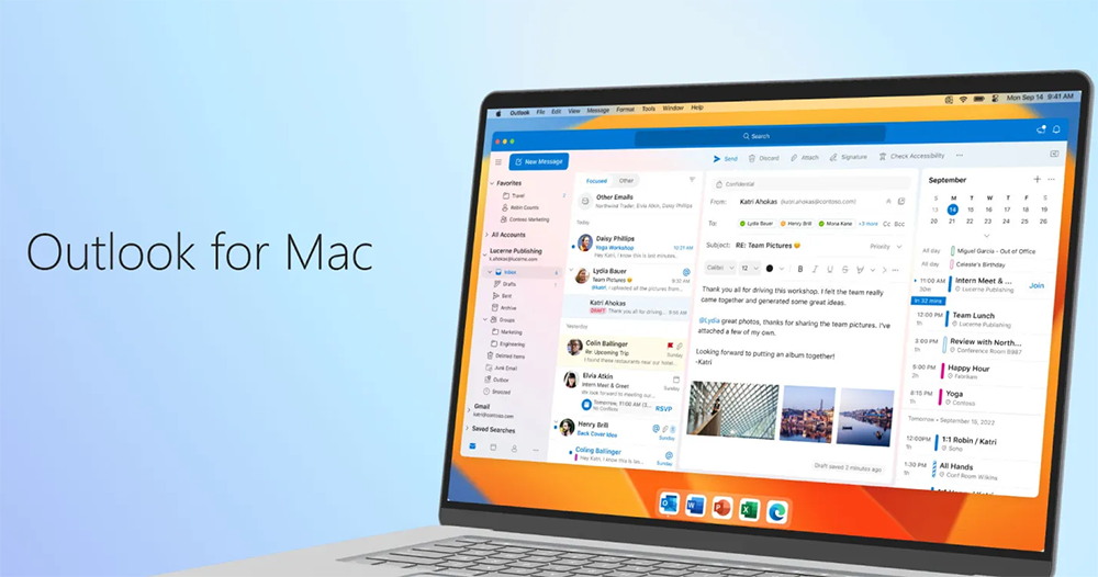 Outlook for Mac 開放免費使用
