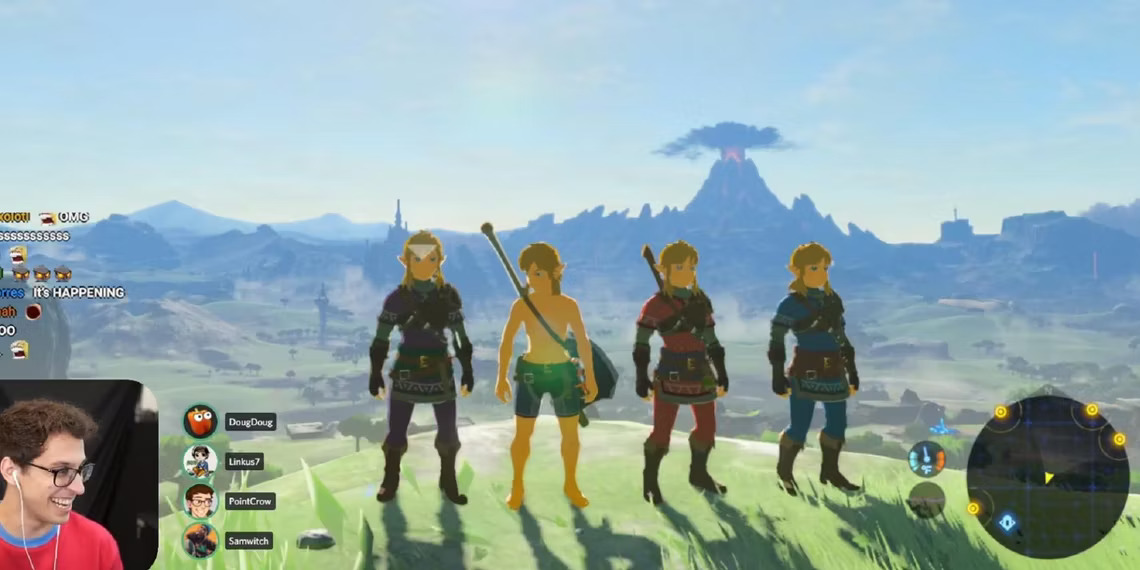 海外版ゲーム薩爾達傳說『ゼルダの伝説 ブレス オブ ザ ワイルド』【美