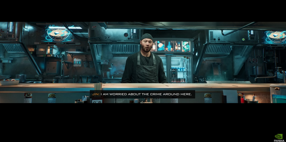 NVIDIA 展示未來遊戲加入 AI NPC 的影片，你將可以跟他語音對話 - 電腦王阿達