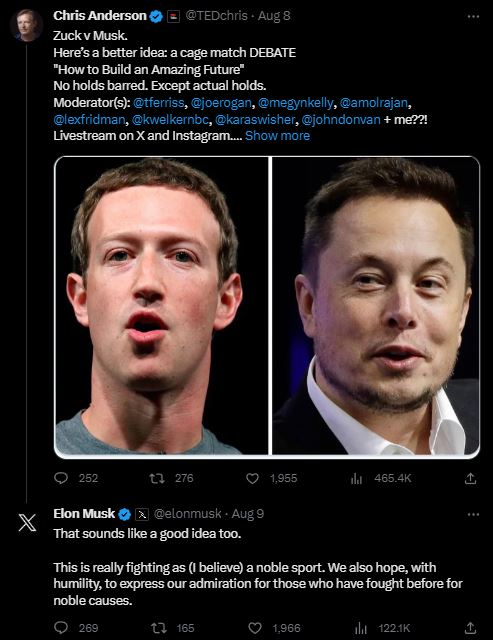 伊隆·馬斯克(Elon Musk)與馬克·祖克柏(Mark Zuckerberg)的決鬥居然要在這裡舉行? - 電腦王阿達