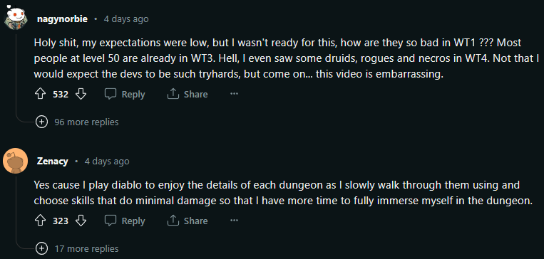 《暗黑破壞神 4》最新開發團隊遊玩影片引發大量玩家不滿，設計師看起來根本沒玩過遊戲 - 電腦王阿達