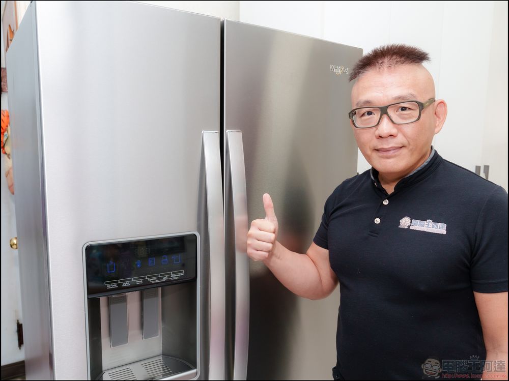 炎炎夏日消暑神器，能隨時取冰取水的 Whirlpool惠而浦 840公升對開門冰箱 WRS588FIHZ - 電腦王阿達