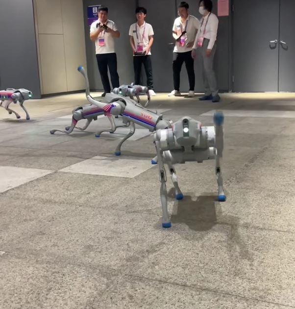 2023杭州亞運會出現機器狗，不只能搬運物品居然還會撒嬌 - 電腦王阿達
