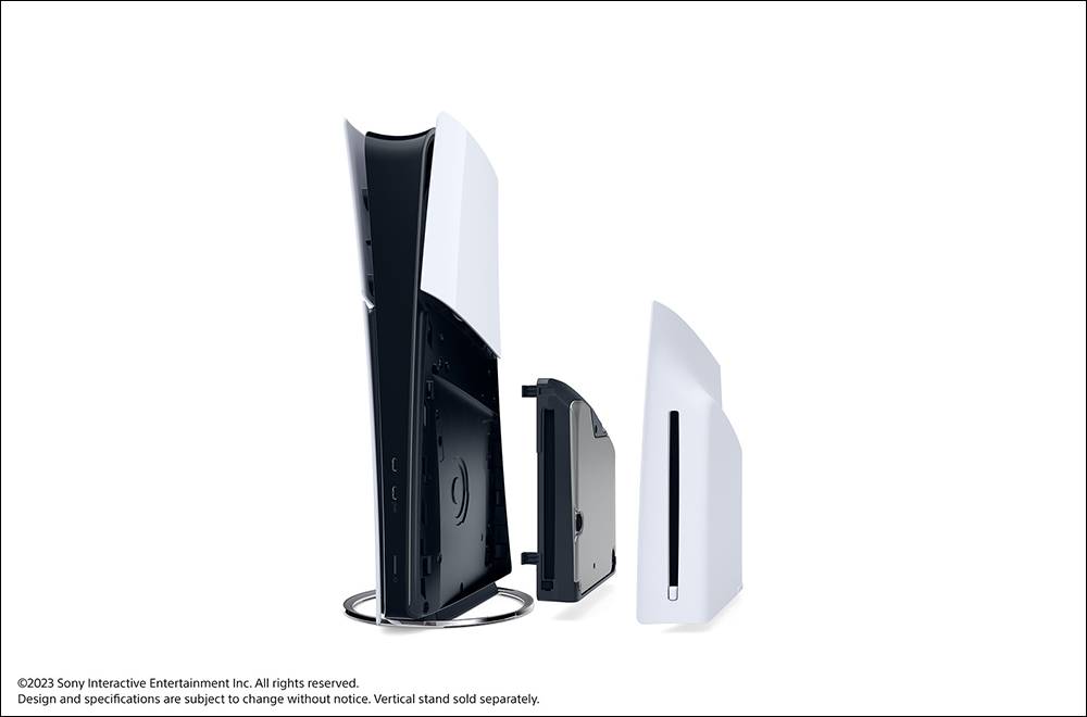 全新 PS5 輕薄化遊戲主機無預警發表，體積縮小、重量減輕、容量提升至，光碟機採可拆卸擴充設計 - 電腦王阿達