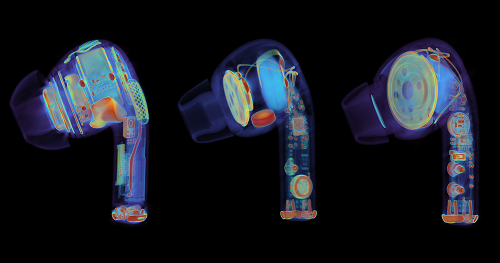 透視真假 AirPods Pro 斷層掃描比一比，自知空氣太多還加重處理 - 電腦王阿達