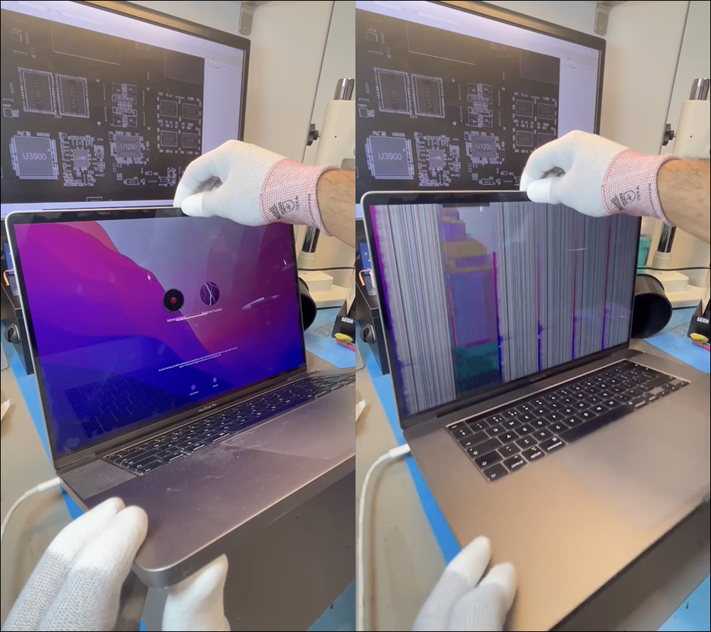 多款 MacBook Pro 螢幕爆發紫色直線災情，兇手可能是「灰塵」 - 電腦王阿達