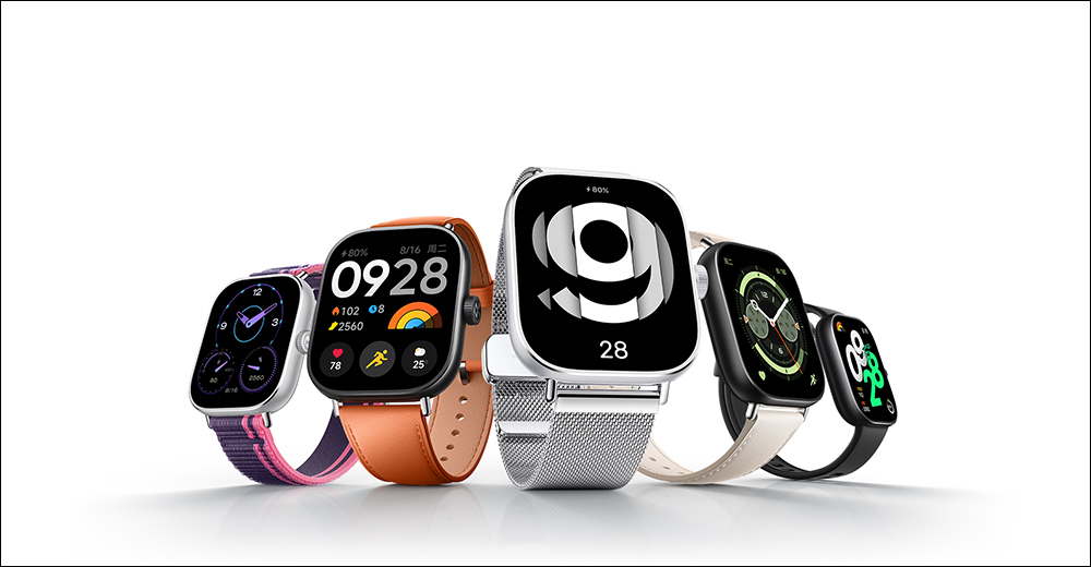 Redmi Watch 4 智慧手錶正式發表：1.97 吋 AMOLED 螢幕、鋁合金中框、快拆錶帶，搭載 Xiaomi HyperOS 系統 - 電腦王阿達