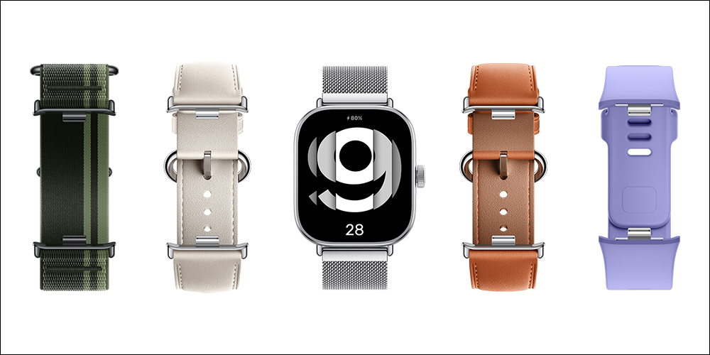 Redmi Watch 4 智慧手錶正式發表：1.97 吋 AMOLED 螢幕、鋁合金中框、快拆錶帶，搭載 Xiaomi HyperOS 系統 - 電腦王阿達