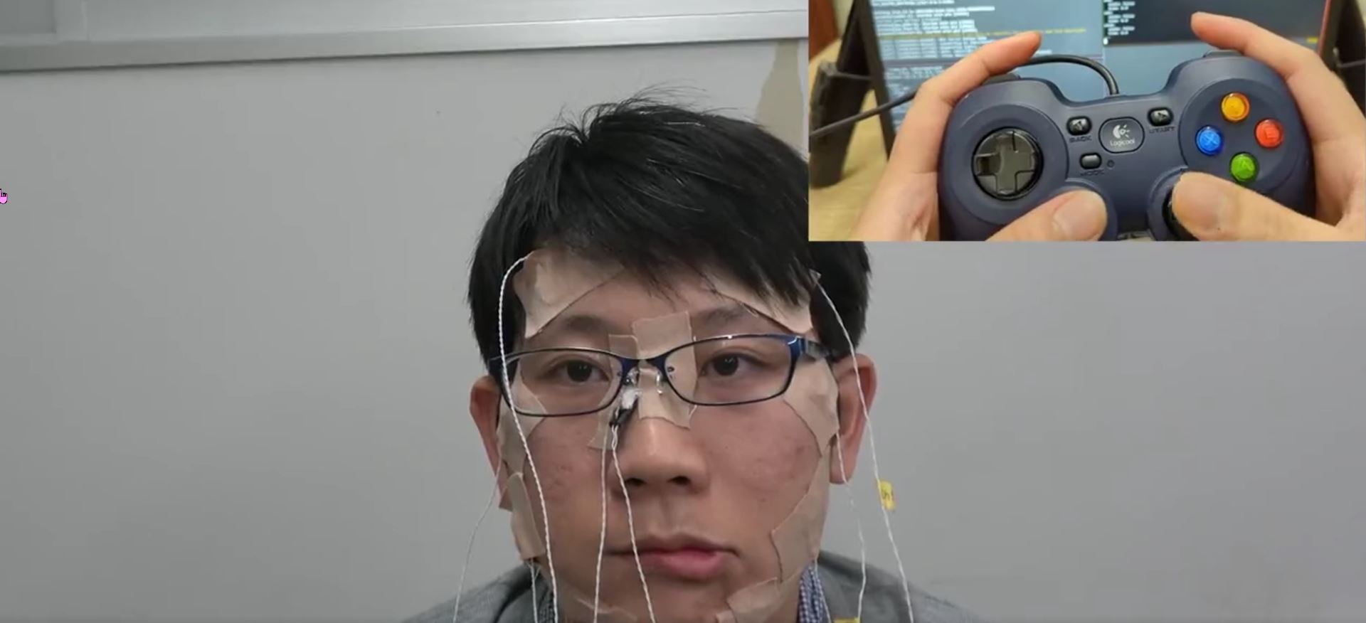 日本網友發明用遊戲控制器操控臉部各部位肌肉的裝置 - 電腦王阿達