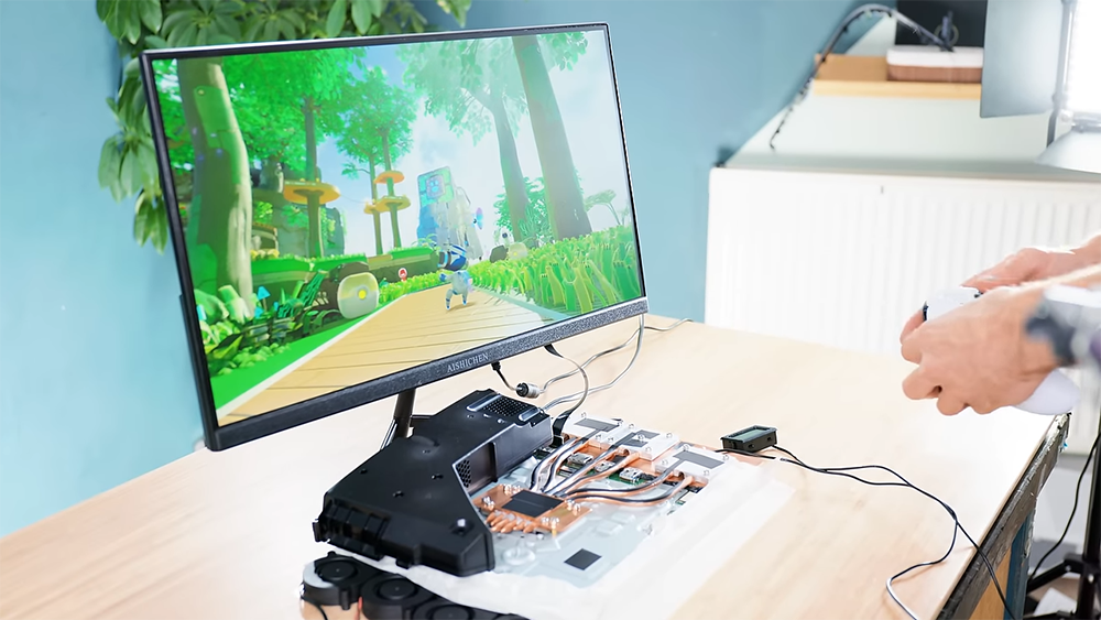 國外 YouTuber 打造出世界首台 PlayStation 5 平板電腦 - 電腦王阿達