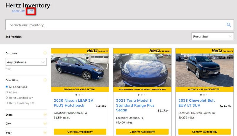 美國汽車租賃公司 Hertz 宣布出售含特斯拉在內兩萬台電動車，最低不到 70 萬台幣 - 電腦王阿達