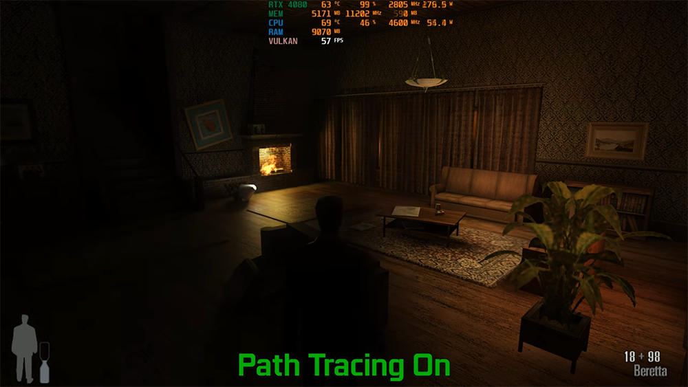 玩家將 20 多年前遊戲導入 RTX Remix 光追，連 RTX 4080 也無法跑到 60FPS - 電腦王阿達