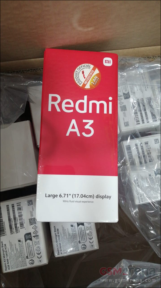 Redmi A3 實機流出！將升級 6.71 吋 90Hz 大螢幕，還有超可愛的主相機 - 電腦王阿達