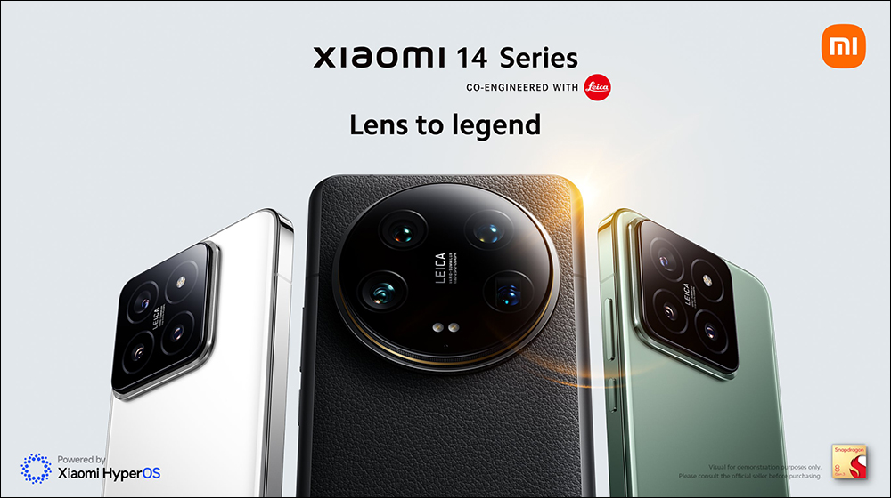 小米Xiaomi 14 Series 全球發表｜Xiaomi 14 、 Xiaomi 14 Ultra 徠卡新